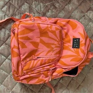 Billabong Vibrant Pink and Orange Backpack